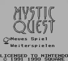 Image n° 1 - screenshots  : Mystic Quest